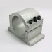 CNC 80MM Dia Main Axis Motor Base Clamp Aluminum for Carving Machine