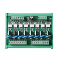 8 Channel PLC Output Amplifying Board AC Controllable Protection Board Isolation No Trigger Solid Relay 8DG-AC