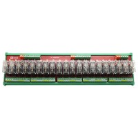 20 Channel OMRON Relay Module Group Control Board Drive Expansion PLC Amplifying Output Board 20L1-24V