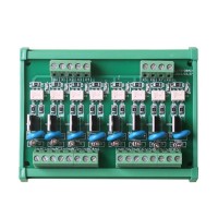 8 Channel PLC Amplifying Board Protection Board AC Silicon Controllable Optocoupler Isolation Board Output Board 8GG-AC