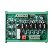 6 Channel PLC DC Amplifying Board Transistor Output No Trigger Solid Relay Module 6GG-DC