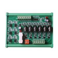 6 Channel PLC DC Amplifying Board Transistor Output No Trigger Solid Relay Module 6GG-DC