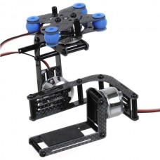 Two Axis Gimbal Gopro 3 3+ 4 Assembled for DJI 1 2 FPV Photography Light Weight