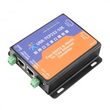 2 RS232 Port 1 RS485 Port Serial To Ethernet TCP/IP Converter DHCP/Modbus/WEB USR-TCP232-52E
