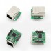 SPI to Ethernet/TCP/IP Module W5500 Chip Surpass W5100 5200 Non Transparent Transmission