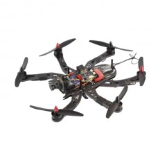 Beetle LS-300 Carbon Fiber Alien Hexacopter for FPV Photography Black