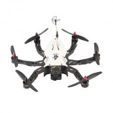 Beetle LS-300 Carbon Fiber Alien Hexacopter for FPV Photography White