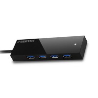 SEATAY HU341 USB3.0 HUB Deconcentrator 4 Ports Concentrator Expansion Port Multifunctional