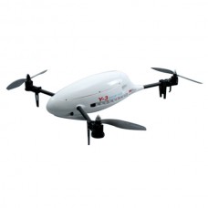 3 Axis Aircraft KK Multicopter Y-3 Snow Fox 600mm Tricopter