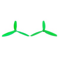 Tarot 5inch 3-Blade Propeller Prop CW/CCW 1-Pair Green TL300E4 for Mini 200/250 Multicopters