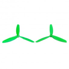 Tarot 5inch 3-Blade Propeller Prop CW/CCW 1-Pair Green TL300E4 for Mini 200/250 Multicopters