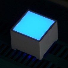 15*15mm LED Square - Blue Diode Illuminous Square Cube