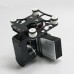 3 Axis CNC Alloy Gimbal Built in AV-out Charger Port for Gopro 3/ 4 Camera Multicopter FPV Photogrphy