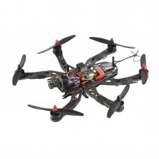 Beetle LS-300 Glass Fiber Alien Hexacopter for FPV Photography Black