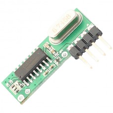 5PCS HPD8406M 433MHz ASK Wireless Superhet Receiving Module 5V Impact OOK Remote Control Switch -115dBm