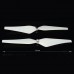 SAGA E4 1045 Self Locking CW CCW White Propeller 31011045 for Quad Hexa Octa Multicopter