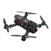 250mm Carbon Fiber 4 Axis Mini Quadcopter + CC3D Flight Controller & QAV2204 Motor & Hobbywing 10A ESC