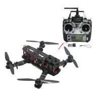 250mm Carbon Fiber 4 Axis Mini Quadcopter + CC3D Flight Controller & TX RX & MT2204 & HobbyWing 10A ESC