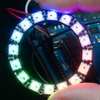 CJMCU 16 Byte WS2812 5050 RGB LED Built in Full Color Driving Color Light Round Develop Board