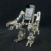 Metal Forklift -2 Transformer Kits Nickelage Phone Holder Case for DIY Learner Toy Boy Gift