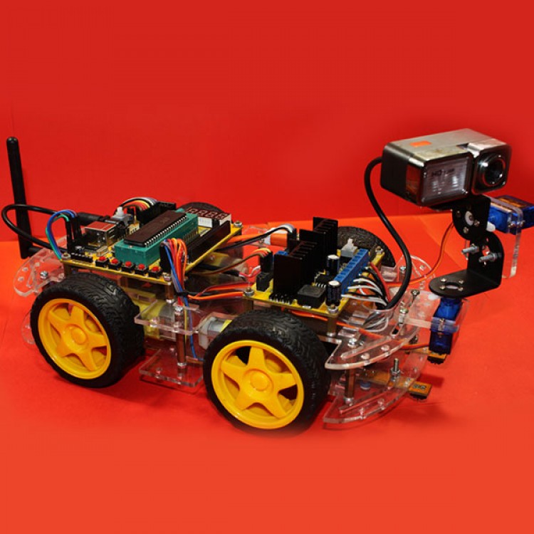 WIFI Arduino Smart Car Kits Wireless Video Transmission 51 SInglechip ...