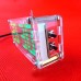 Dot Array LED Electronic Clock Kits Singlechip Digital Clock Green Blue Red White