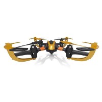 YiZhan Mini Quadcopter UFO Gyroscope X4 Remote Control Aircraft w/ LCD Screen Remote Controller