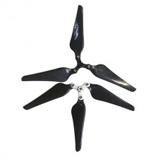 9443 Full Carbon Fiber 3 in 1 Three Blades Folding Propeller for DJI Phantom 2 No Prop Clamp