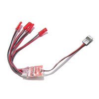 LED Light Controller Flash Light 4S Interface for Fixed Wing Multicopter Night FPV Flight