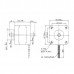 42BYGH48-1684A Stepper Motor 12V 1.7A 2 Phase 4 Cable 0.45Nm 48MM 3D Printer