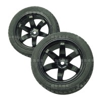 4PCS 1/10 Professional Wheel Tire w/ Sponge Inner Tank for Racing Car Competition  