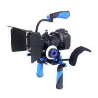 5D3 DSLR Shooting Kits Sunshade Cover Handle for Camera Shooting