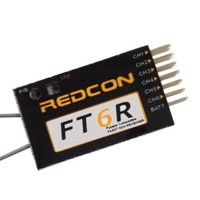REDCON Receiver FT6R 6CH Futaba FASST 2.4GHZ Compatible Receiver  