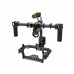 DSLR Brushless Handle Carbon Fiber Camera Gimbal + 3 Axis Controller + Motor for D800 D900 & Other DSLR camera