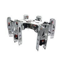 Metal Hexapod Spider RC Robot Frame Kits Basic Configuration w/ Handle