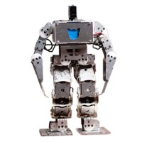 18 DOF Metal Biped Humanoid Robot Frame Kits 23cm Basic Configuration