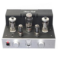 300B Pure A Class Amplifier Aluminum Case Four Channel Sound Source Switch