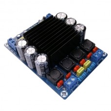 STA508 Large Power Stereo Digital Amp Board 80W*2 T Class Single Power Supply 12V Amp Assebled Board Black