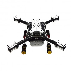 SAGA E350 Mini Carbon Fiber Quadcopter for FPV Photography w/ Camera Damper Board Kits