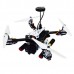 SAGA E350 Mini Carbon Fiber Quadcopter for FPV Photography w/ Camera Damper Board Kits