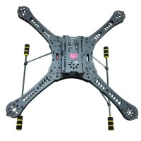 GF 410MM Carbon Fiber Quadcopter Frame Kits w/ T Shape Landing Gear for Multicopter FPV Photography