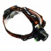 204 Q5 Side Switch Orange Strap High Power Headlamp Camping Headlight Cycling Lanterna LED