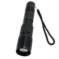 Super Bright New USB T6 Flashlight Chargeable Torch w/ USB Charging Port for Outdoor Sport Camping Hiking