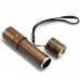 006T6 2017 T6 Brown Zoom Mini Flashlight Flashlight Torch Use Battery for Hiking Camping Outdoor Sports 