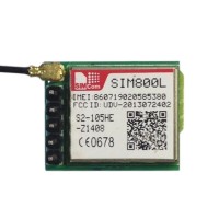 SIM800L GPRS TCP IP Module MicroSIM Card GSM Message Surpass 900A w/ Two Antennas