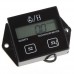 LCD Display Digital Tachometer Hour Meter For Motorcycle / Boat Engines