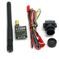 FPV FOV160 Camera Lens Module w/ TL200 200mW 32CH FPV TX Transmitter Combo