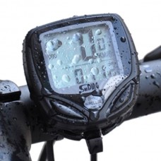 Cycling Bike Bicycle Wireless LCD Cycle Computer Odometer Speedometer Waterproof