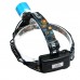 2800 T6 Boruit Blue Color High Power Headlamp Focus Adjustable for Hiking Fishing Outdoor Sports