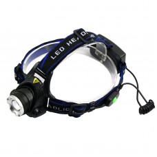 204 Light High Power Headlamp Zoom for Hiking Fishing Outdoor Sports